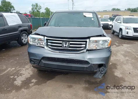 2013 Honda Pilot Lx z USA, uszkodzony, nr VIN 5FNYF4H21DB069690